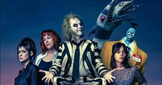 Beetlejuice يقترب من المركز الثاني لأكثر الأفلام تحقيقًا للإيرادات في سبتمبر