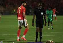 الأهلي يتقدم على جورماهيا الكينى بهدف رامي ربيعة فى الشوط الأول