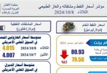 تعرف على أهم مؤشرات أسعار النفط والغاز العالمية.. إنفوجراف