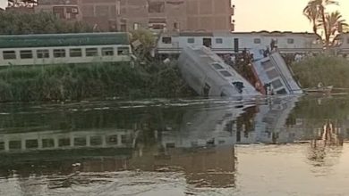 لا وفيات.. ننشر أسماء المصابين في حادث تصادم قطارى المنيا