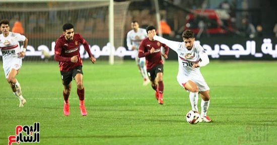 الزمالك يتعادل 1-1 مع سيراميكا فى الشوط الأول.. فيديو