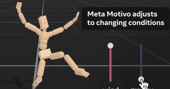 ميتا تعلن عن إطلاق أدوات AI جديدة أهمها Meta Motivo