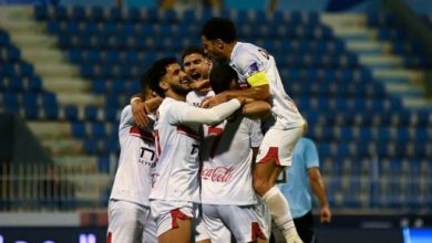 وصول طاقم حكام مباراة الزمالك والمصري فى الكونفدرالية