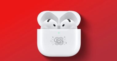 أبل تطرح إصدارًا محدودًا من سماعات AirPods 4 بمناسبة "عام الثعبان"