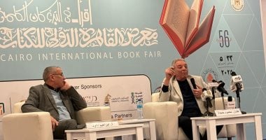 محمود حميدة من معرض الكتاب: هدفى من التمثيل تسلية الجمهور