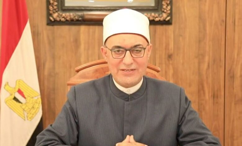 مفتي الجمهورية يشكر الرئيس السيسي لرعايته المؤتمر العالمي العاشر لدار الإفتاء
