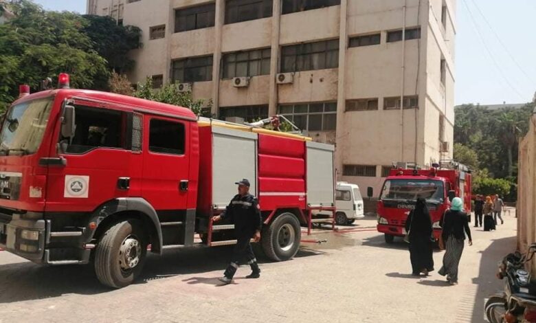السيطرة على حريق محدود بمستشفى قفط في قنا دون إصابات السيطرة على حريق محدود بمستشفى قفط في قنا دون إصابات
