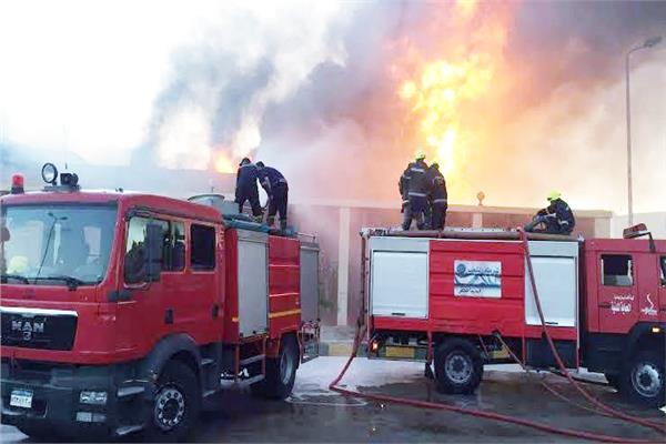 السيطرة على حريق شقة سكنية في مصر القديمة