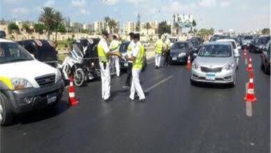 الداخلية تضبط 115 ألف مخالفة مرورية و187 حالة تعاطي مخدرات بين السائقين 