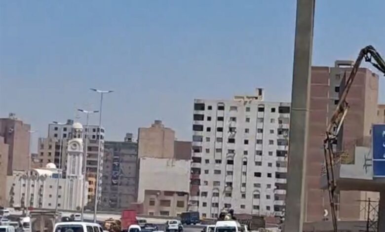 محافظ الجيزة يفتتح نزلة محور عمرو بن العاص من الطريق الدائري لتيسير الحركة المرورية