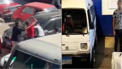 ضبط سائق أجرة تعدى بسلاح أبيض على طالب بسبب خلاف مروري بالإسكندرية