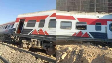 استئناف حركة القطارات على خط القاهرة – مطروح بعد حادث الانقلاب المأساوي