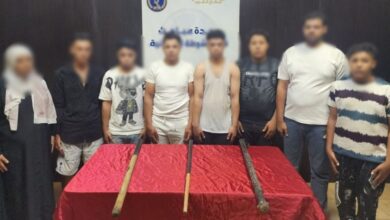 ضبط المتهمين بالاعتداء على صاحب محل في مول بالجيزة