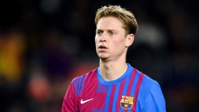 إصابة فرينكي دي يونج في مباراة هولندا وبولندا بكأس العالم 2026 وكومان يوضح الموقف