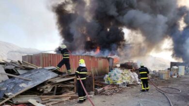 السيطرة على حريق في سكن موظفي شركة غاز بسوهاج دون إصابات