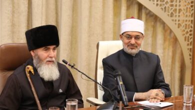 مفتي الجمهورية يستقبل نظيره الشيشاني لتعزيز التعاون في مجالات الإفتاء ومواجهة التطرف