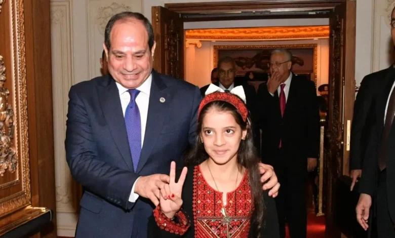“أجمل مفاجأة في حياتي”.. الطفلة ريتاج تروي كواليس لقائها بالرئيس السيسي