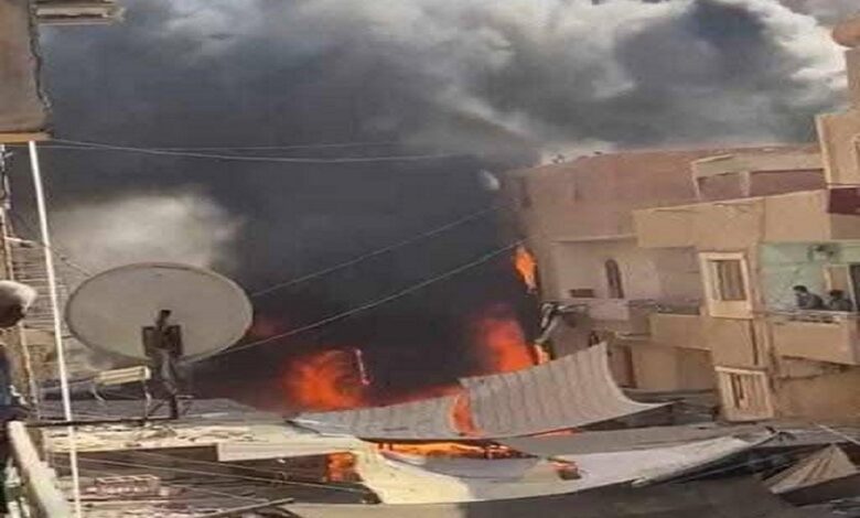 حريق هائل في فيصل يلتهم محلات ويدمر شقق سكنية.. و3 وفيات و8 مصابين