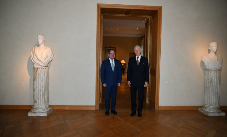 السيسي يدعو ملك بلجيكا لحضور افتتاح المتحف المصري الكبير