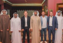 زيارة جديدة داخل منزل عادل إمام.. الإمارات تطمئن على الزعيم