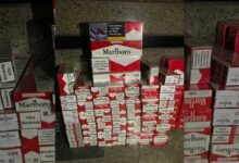 تموين القليوبية تضبط 244 علبة سجائر و150 كجم مكرونة مجهولة المصدر في حملة بنها