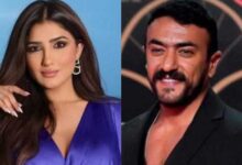 مى عمر تصور دورها في فيلم “شمشون ودليلة” مع أحمد العوضي