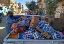 ضبط طن مواد غذائية منتهية الصلاحية في الأقصر ضبط طن مواد غذائية منتهية الصلاحية في الأقصر