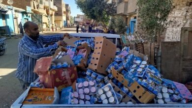 ضبط طن مواد غذائية منتهية الصلاحية في الأقصر ضبط طن مواد غذائية منتهية الصلاحية في الأقصر