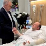 رئيس وزراء أستراليا يزور البطل أحمد الأحمد تقديرًا لشجاعته في التصدي لهجوم بونديفي