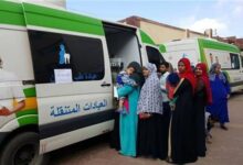 قافلة طبية مجانية تضم 9 تخصصات في قرية المناصرة بنجع حمادي اليوم