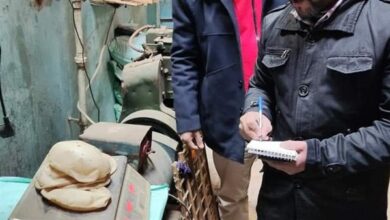 حملات تموينية مكثفة ببني سويف تضبط مخالفات في المخابز
